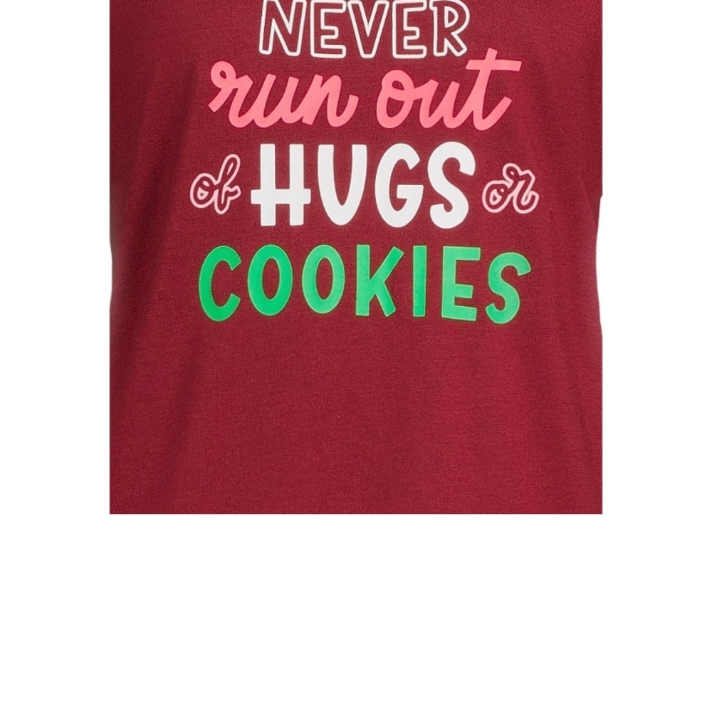 Holiday Time Women’s Christmas “Grandma’s Hugs” graphic shirt; S M L XL XXL - Picture 2 of 2